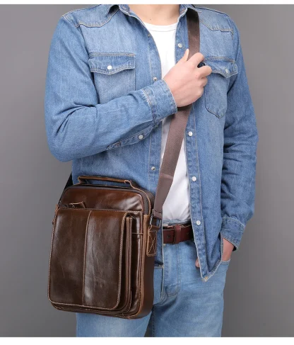 Retro Messenger Shoulder Bag