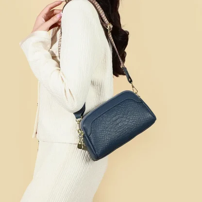Wide Strap Crossbody Shoulder Bags - Image 3