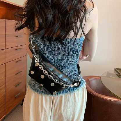 Stylish Compact Chest Shoulder Bags - Image 3