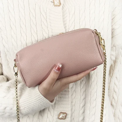 Barrel Shaped Solid Shoulder Bags - Image 6