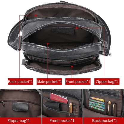 Messenger Organizer Shoulder Bags - Image 2
