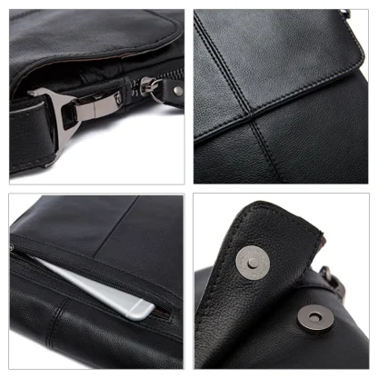 Men's Flap Messenger Shoulder Bags - Image 2