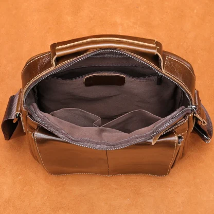 Retro Messenger Shoulder Bag - Image 4