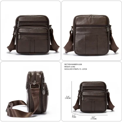 Multi-pocket Zipper Shoulder Bags - Image 4