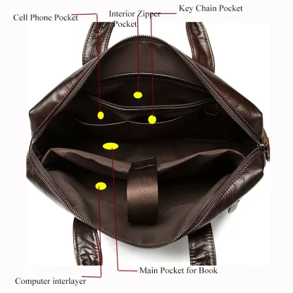 Men's Laptop Shoulder Bags - Image 5