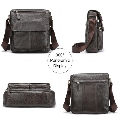 Roomy Messenger Shoulder Bag - Image 6