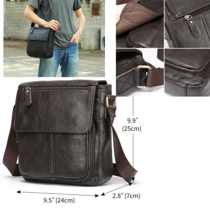 Roomy Messenger Shoulder Bag - Image 7
