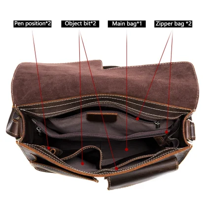 Satchel Messenger Shoulder Bags - Image 4