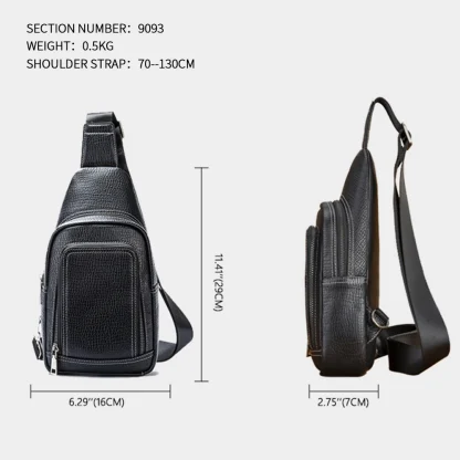 Men's Chest Shoulder Bag - Image 3