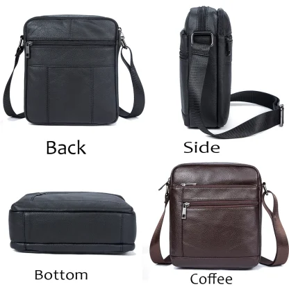 Compact Multi-pocket Shoulder Bag - Image 4