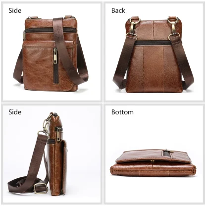Crossbody Multi-pocket Shoulder Bag - Image 3