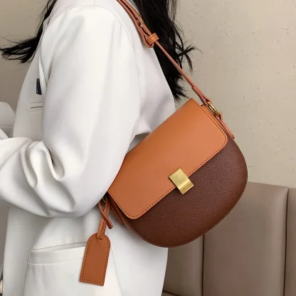 Semi-circle Saddle Shoulder Bags - Image 2