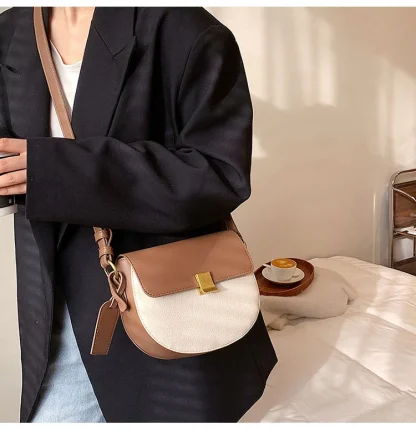 Semi-circle Saddle Shoulder Bags - Image 3