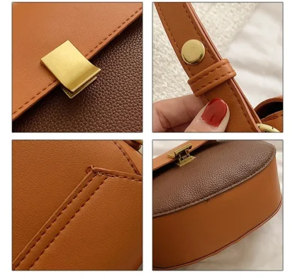 Semi-circle Saddle Shoulder Bags - Image 7